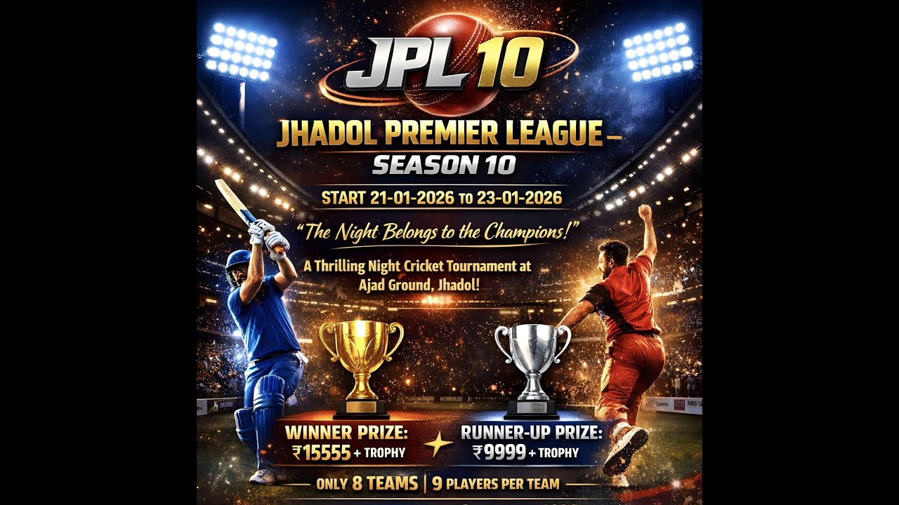 // JPL-10 \\ JHADOL PREMIER LEAGUE SEASON- 10  2k26 // FINAL - DAY \\