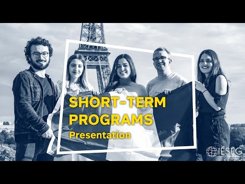 IÉSEG Short Term Programs - Presentation