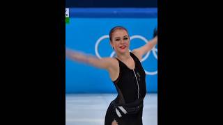 The Quad queen forever♾️🤍 #russian #figureskating #alexandratrusova #annashcherbakova #2022