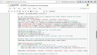 M-STEP Data Analysis - Anonymizing Data