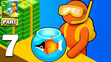 Aquarium Land -  Gameplay Walkthrough Part 7 - New Update (iOS, Android)