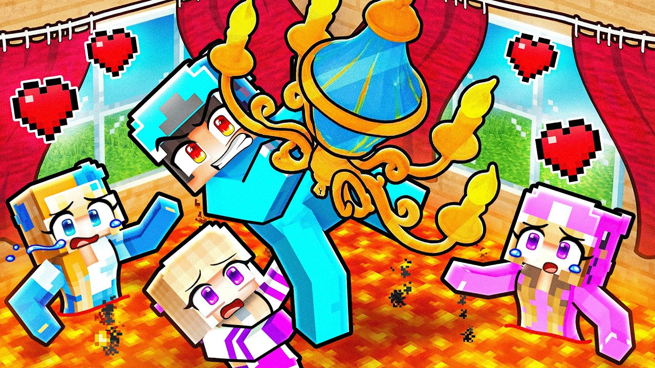 I DIDN'T TOUCH THE FLOOR IS LAVA FOR 24 HOURS!