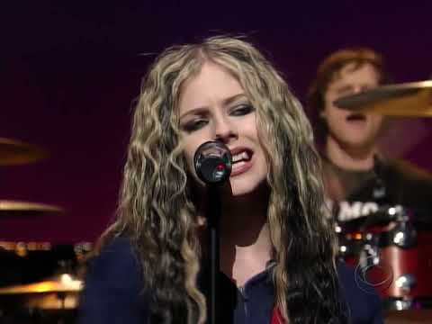 Avril Lavigne Don T Tell Me Live David Letterman Show 2004 