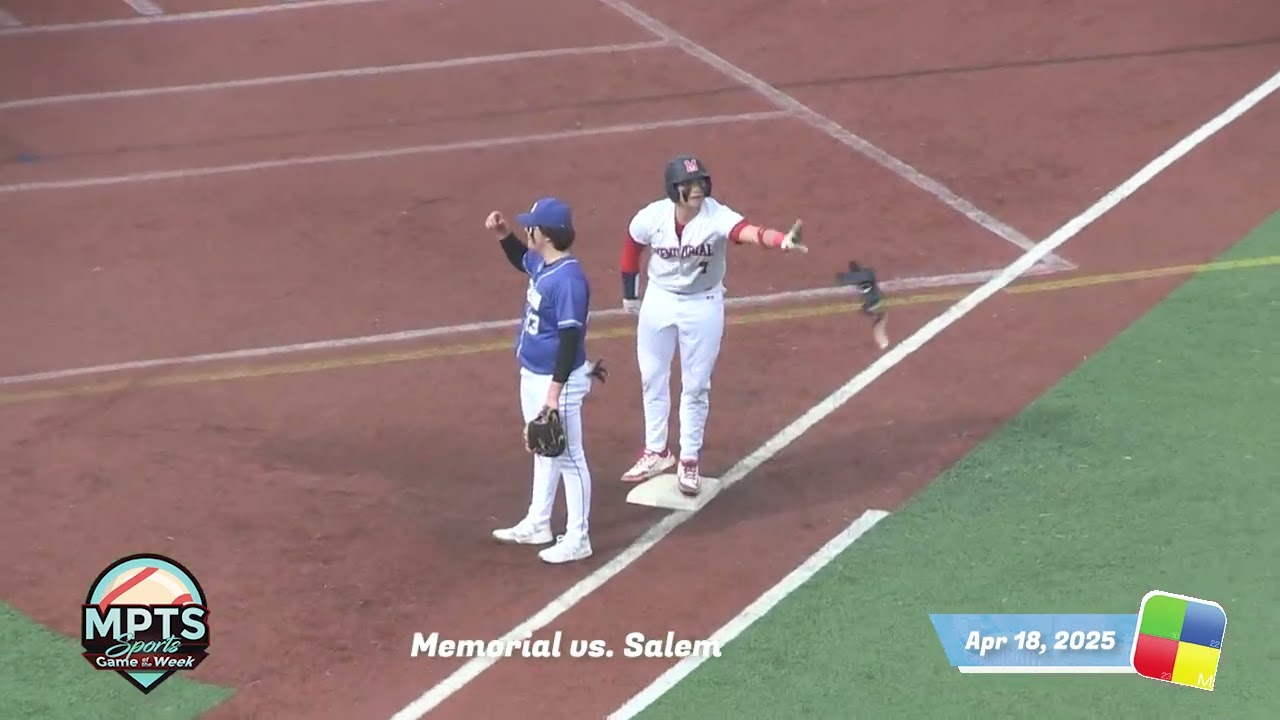 Baseball, Memorial High School vs. Salem, 4/18/25