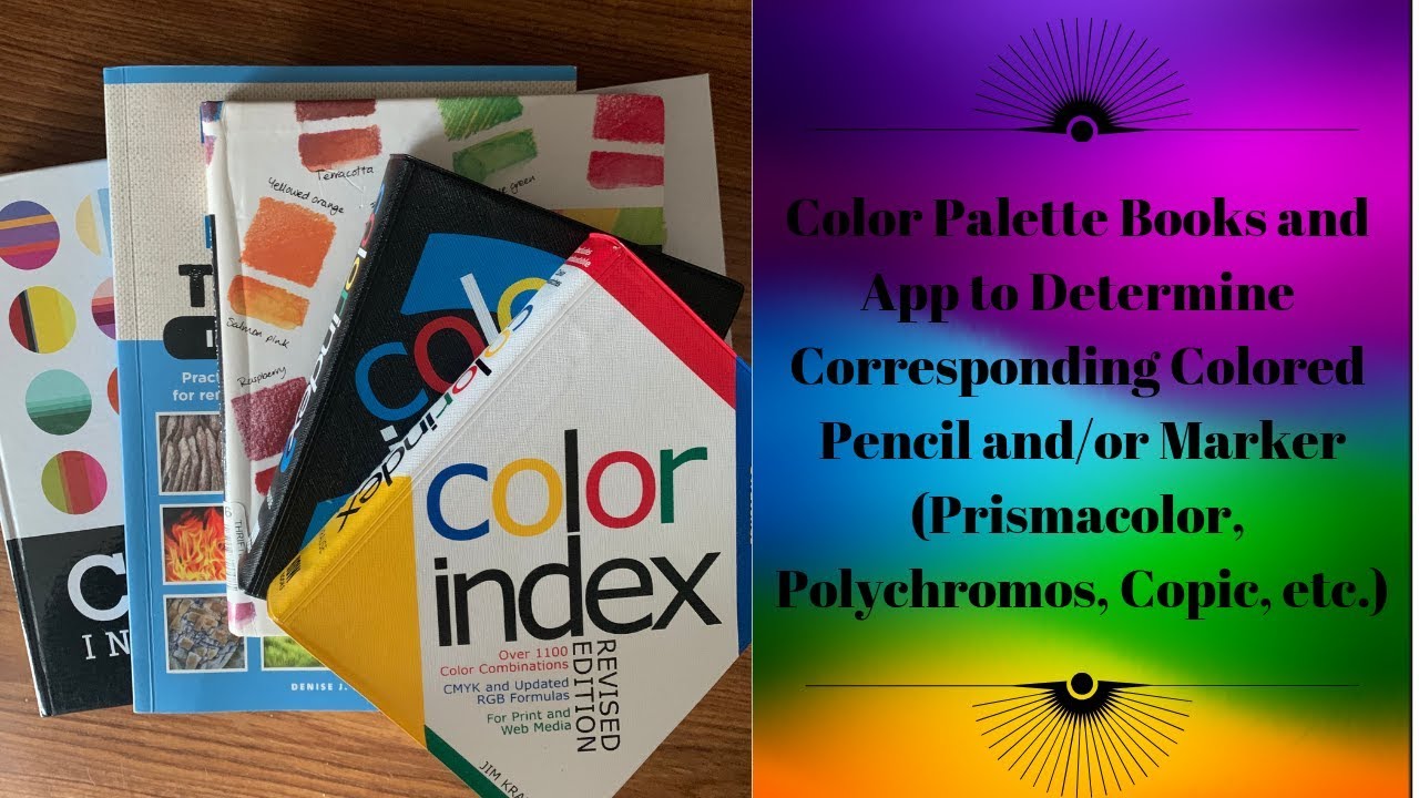 Color Palette Books and App Demonstration to Determine