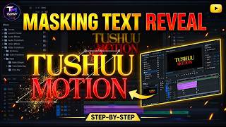 Masking Text Reveal Effect in Premiere Pro | Easy Tutorial