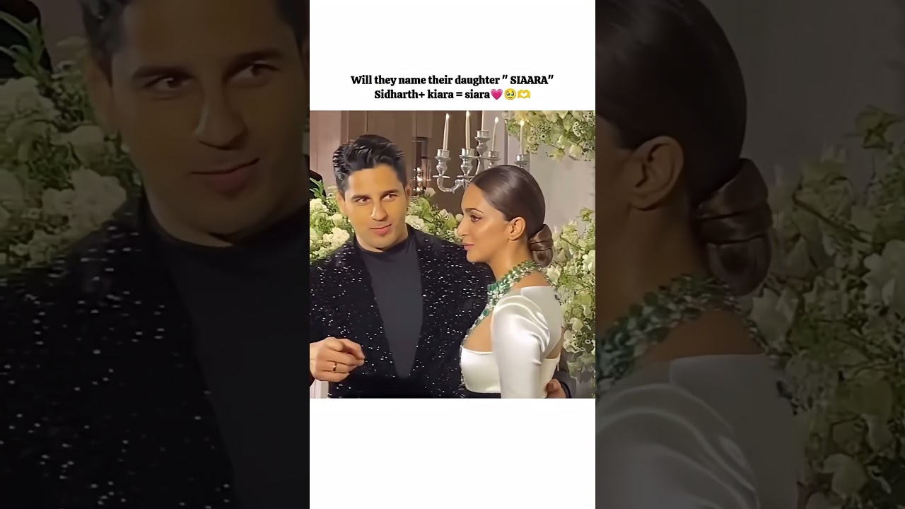 Sidharth + kiara = SIAARA