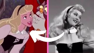 Princess Aurora Live Action Model reference for Animators (Sleeping Beauty, 1959)