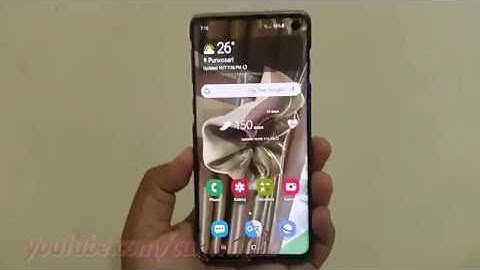 Samsung Galaxy S10 : How to change time zone manually (android pie)