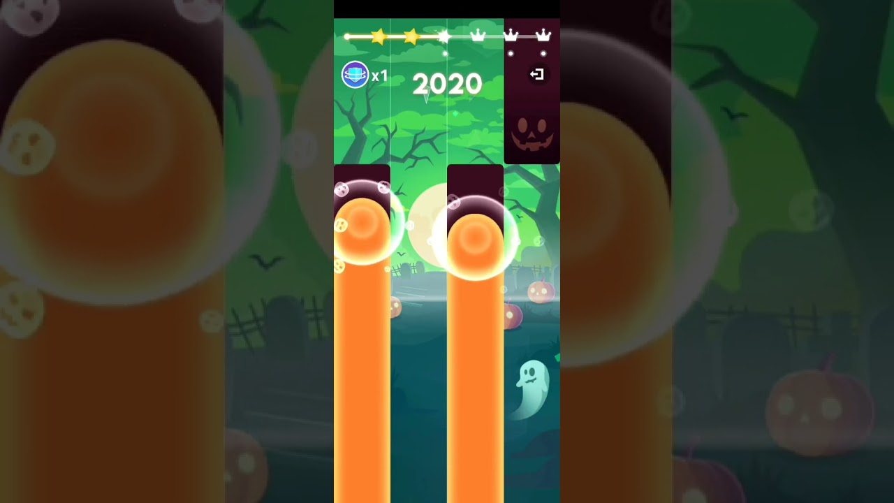 Magic tiles 3 Halloween songs @Tamafi_12