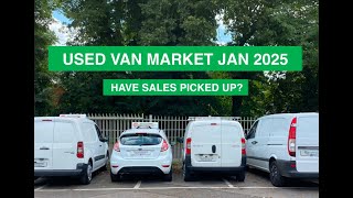 Have sales in the used van industry finally picked up JANUARY 2025