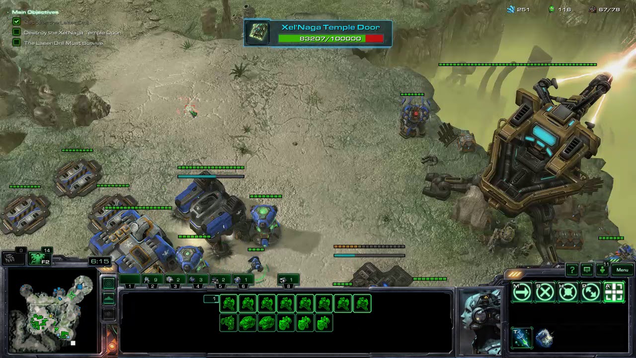 Starcraft WoL Campaign - The Dig Speedrun in 