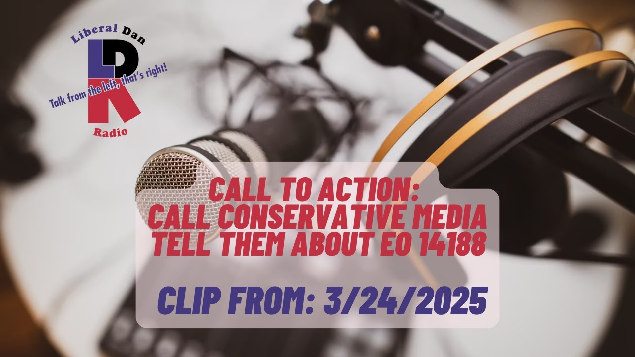 A call to action on the antisemitic executive order 14188 (Clip from  03/24/2025)