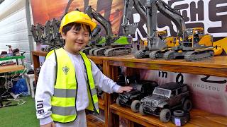 Yejun's R/C Truck Car Toy Adventure with Family Trip
