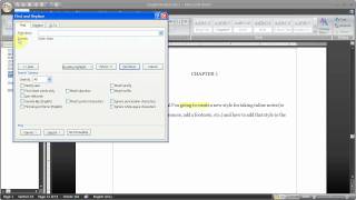 Dissertation Template: Browsing Styles