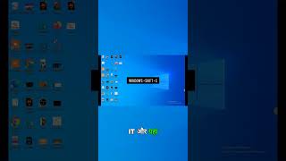 Screenshot Like a Pro! Instant Screen Capture! #shorts #windows #hack #shortsfeed #screenshot