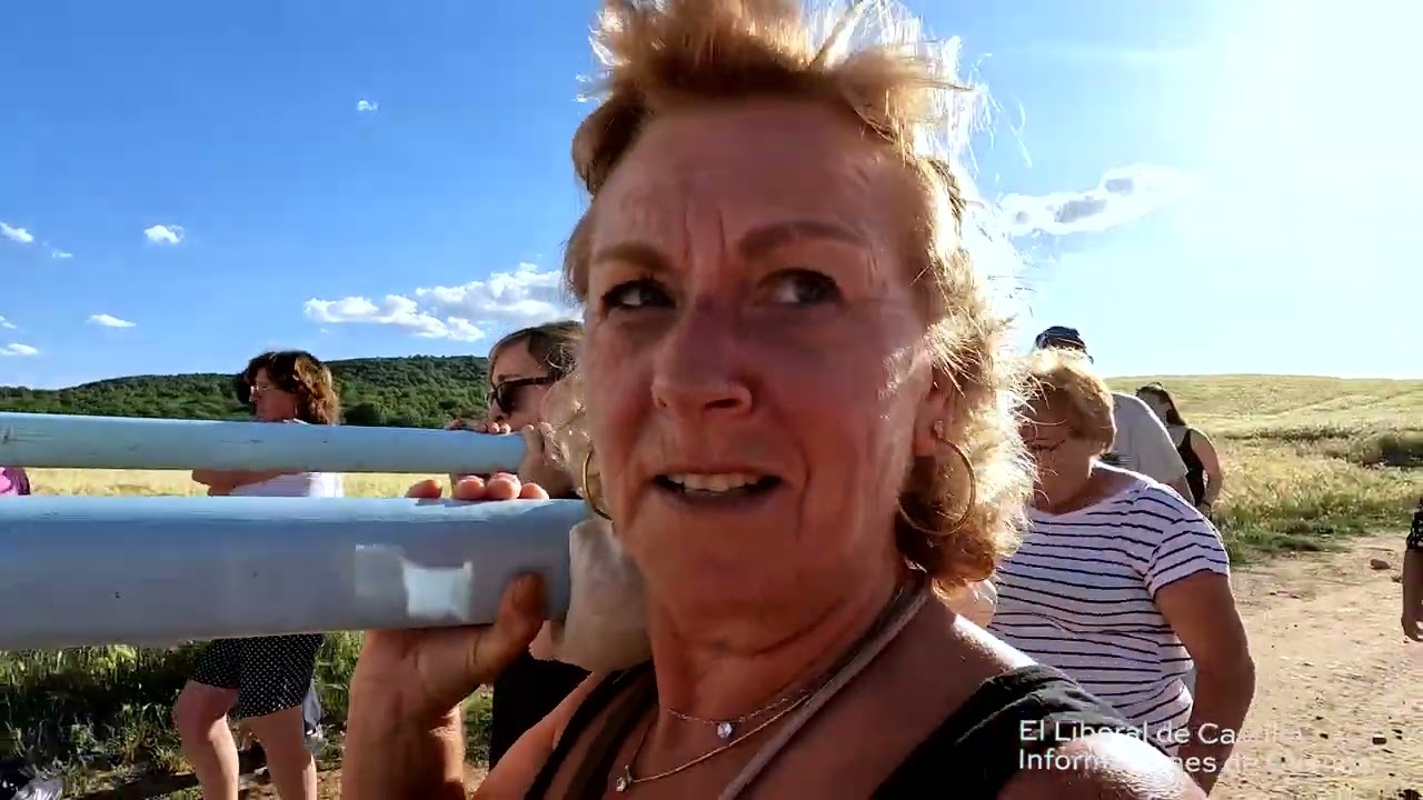 Romería de la Virgen de Horcajada, en Ribagorda, a su ermita del siglo 13. La España desaprovechada