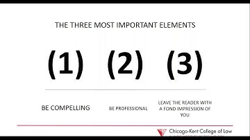 Law School Application Process:  Personal Statements | Chicago-Kent College of Law