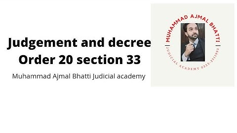 CPC-13-judgement and decree order XX|@motivationallawyer