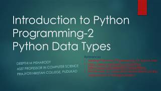 Python Part 3  Data types  1 Net Worth
