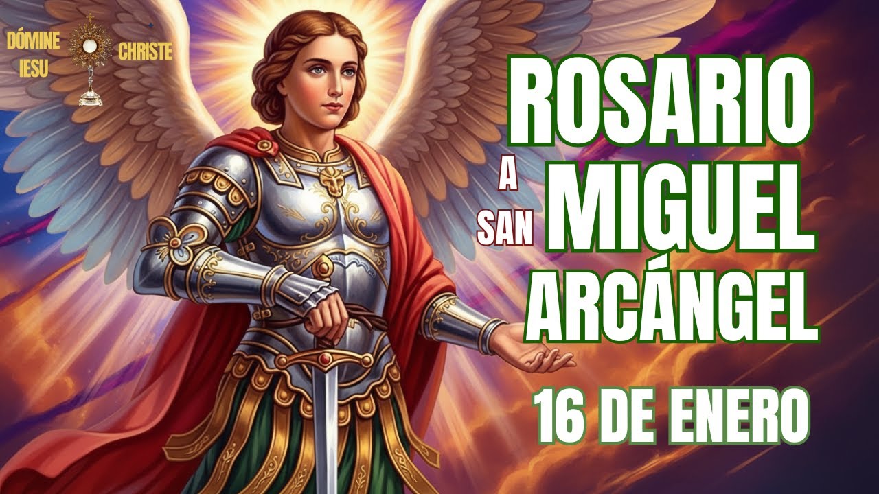 ⚔️ ¡PODEROSO! Rosario a SAN MIGUEL ARCÁNGEL: Protección Total contra todo Mal 🙏🛡️