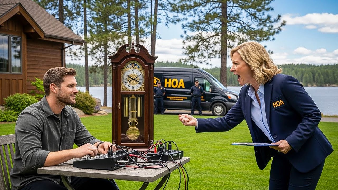 Karen Complained About My Loud Grandfather Clock, So I Synced It to a PA System That Chimes Hourly!