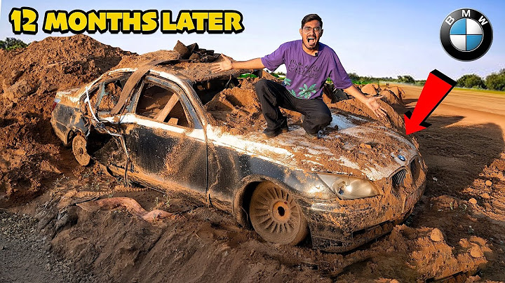 My Underground BMW is Out After One Year | जमीन में दफ़न गाडी को बाहर निकाला तो होश उड़ गए