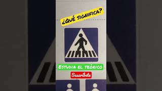 Señal de indicación S-13. Situación de paso para peatones.
