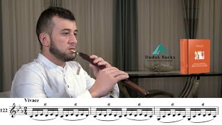 Duduk Etude Page 83 Nr. 122 Armenian Duduk Method DudukRocks