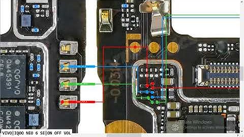 VIVO IQOO NEO 6 SE ON OF Volume Powar Kiy Problem Ways Hardware Solution #borneoschematic #gsmstore