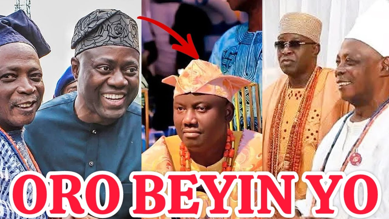 Alaafin React as Seyi Makinde Inaugurates Olubadan Chairman Of Council Of Obas