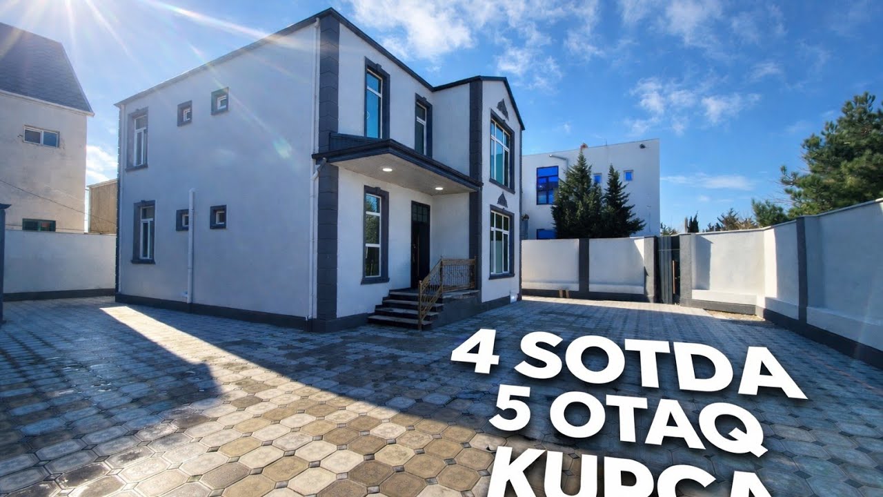 🏠Baxmağa Deyer❗️4 Sotda 5 Otaqlı Gir Yaşa Heyet Evi Satışda.Kupça Var.Tələsin.📱0557374548#emlakçı 