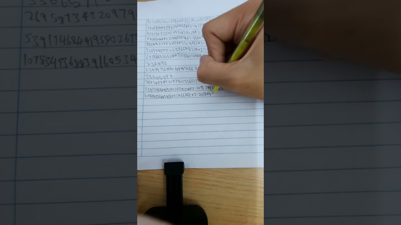 COuNTIng nUmBERS  #95