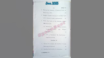 BPAG-173: ELECTRONIC GOVERNANCE #ignou #exam #june2025 #bpag