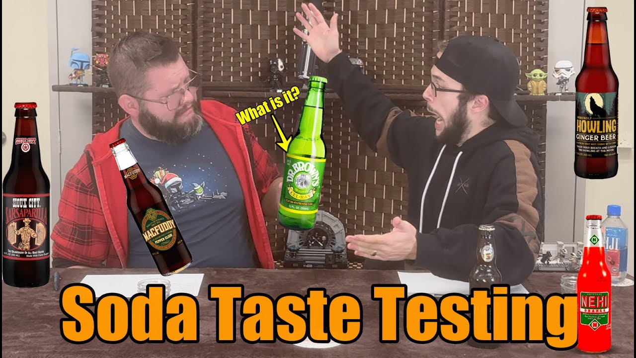 Holy Cinema Ep. 10: WERIDEST SODA EVER?!? Taste Testing Some Wild and Wacky Sodas!