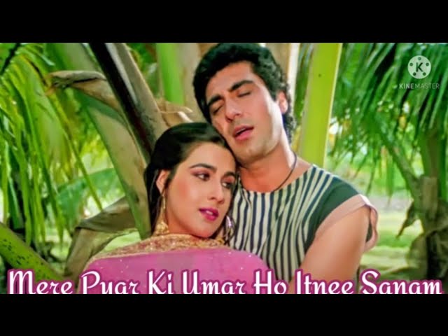 Mere Pyar Ki Umar Ho Itnee Sanam | मेरे प्यार की उमर हो इतनी सनम | song | Waaris (1988).👍👍👍