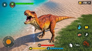 Real Jurassic Clash Dino Sim Primal For Android Gameplay #androidgames #mobilegames #offlinegames screenshot 4