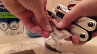 how to easily make red phosphorus powder