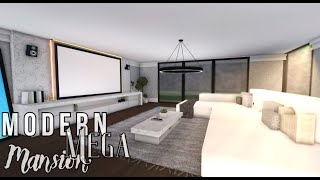 Bloxburg: Modern Mega Mansion Part 7 | Roblox [SPEEDBUILD]
