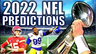 2022 NFL Predictions - Divisions, Super Bowl, MVP, ROY & More!