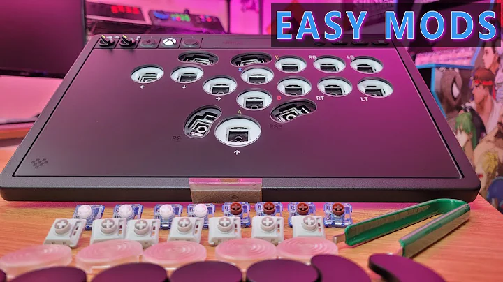 Modding the 8BitDo Leverless Arcade Controller