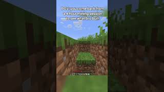 Evey time 🤒 Don’t check the sound.. #shorts #minecraft
