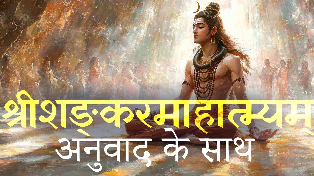 शिव ही आदि, शिव ही अनंत! | श्री शंकर माहात्म्यम् स्तोत्र 🕉️✨