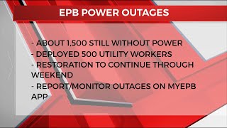 EPB Working to Restore Thousands of Power Outages