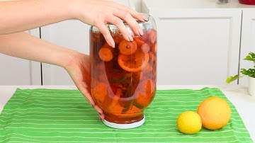 Roll the Jar for One Minute. Dreamy Summer Lemonade