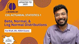CS1: Beta, Normal, & Log Normal Distributions
