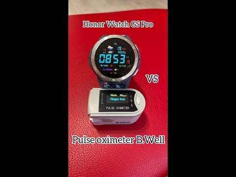 Тест пульсоксиметров Honor Watch GS Pro vs B.Well