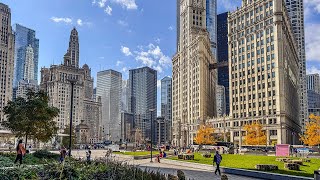A Walk Down the Magnificent Mile, Chicago | 4K HDR