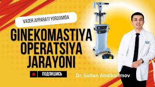 Ginekomastiya operatsiya jarayoni Rayban Meta da / Процесс удаления гинекомастии на Vaser