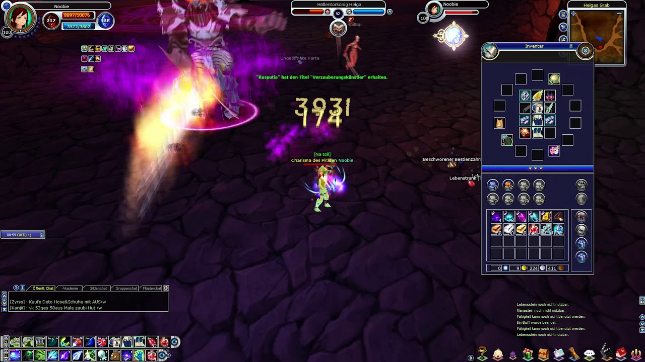 Fiesta Online Iyzel Solo Helga Raid Non Amu